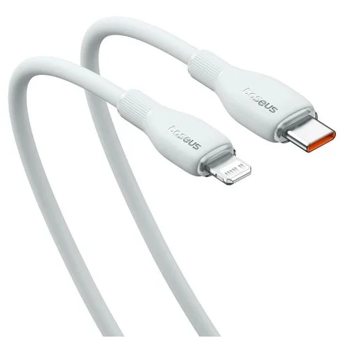 Baseus Kabel USB-C → MFI QC PD 20W 120 cm Elastic Bijeli, (6932172634216)