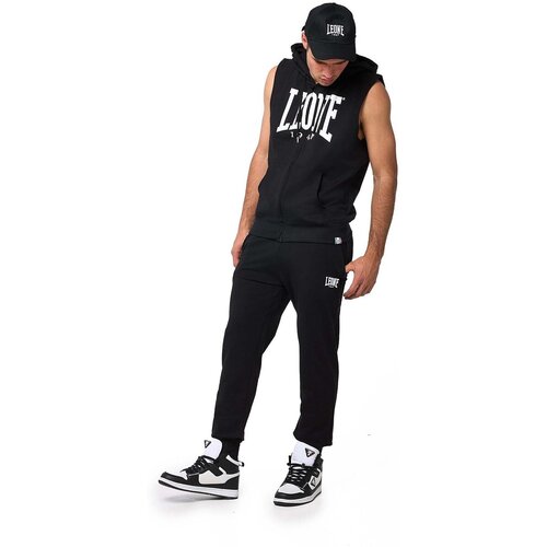 Leone 1947 Spodnji deli trenirke Man Sweatpants Small Logo Črna Cene