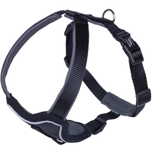 Nobby oprsnica classic preno comfort, črno siva - 35-45 cm Cene
