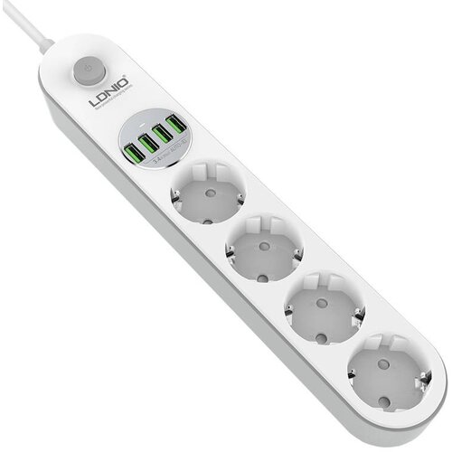2M električni razdelilec 4x USB polnilec Cene