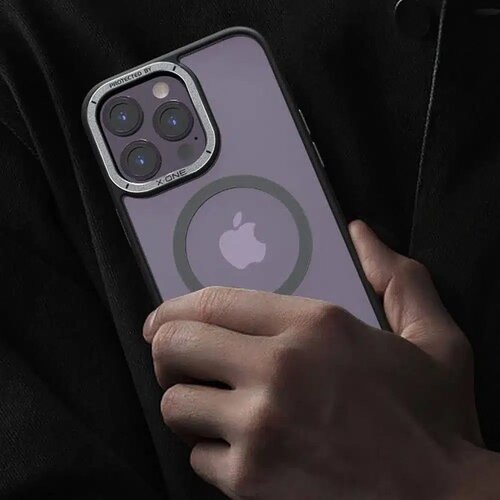 X-ONE Dropguard Magnetic Case Air (združljiv z MagSafe) &amp;ndash; za Apple iPhone 15 Plus črna Slike