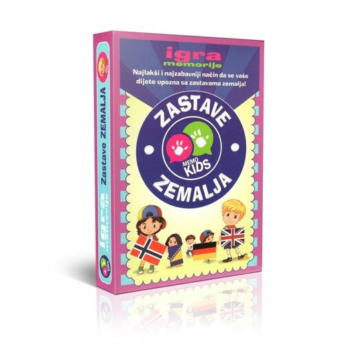 Odeon kids Memo kids zastave zemalja Slike