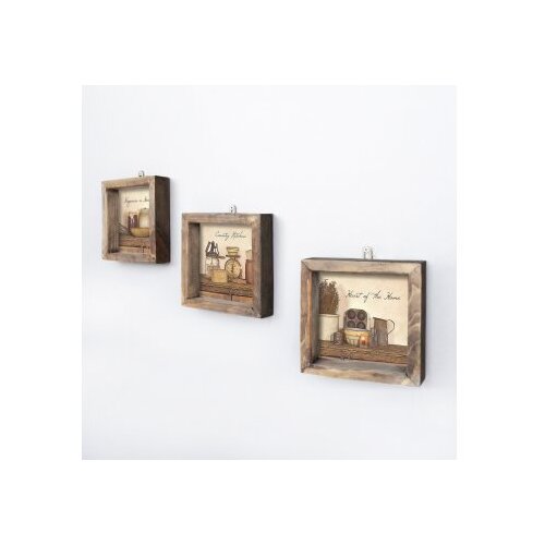 WALLXPERT Slike u setu od 3 kom 15x15 cm - Cijene