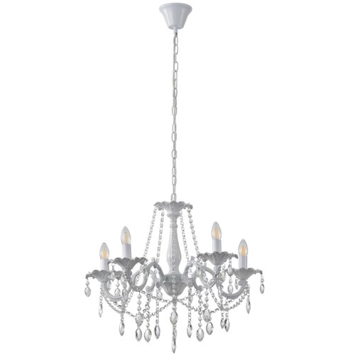  Luster na lancu KRISTALLO 5xE14/15W/230V Slike