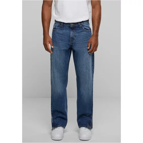 UC Men Men's Heavy Ounce Straight Fit Zipped Jeans - Blue