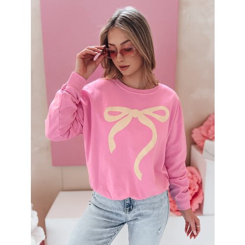 DStreet Bluza damska one size oversize SOFTTIE różowa Cene
