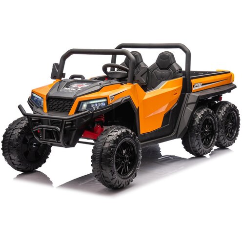  Auto na akumulator Farmer Truck X-POWER 4x4 - DVOSJED - narančasti Slike