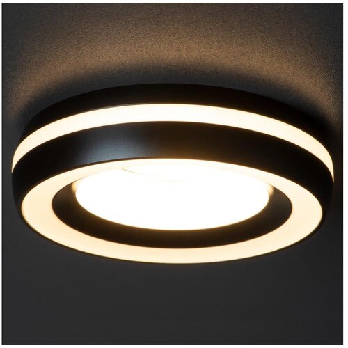 Kanlux 35284 - Ugradno plafonsko svetlo ELICEO GU10/10W crno Slike