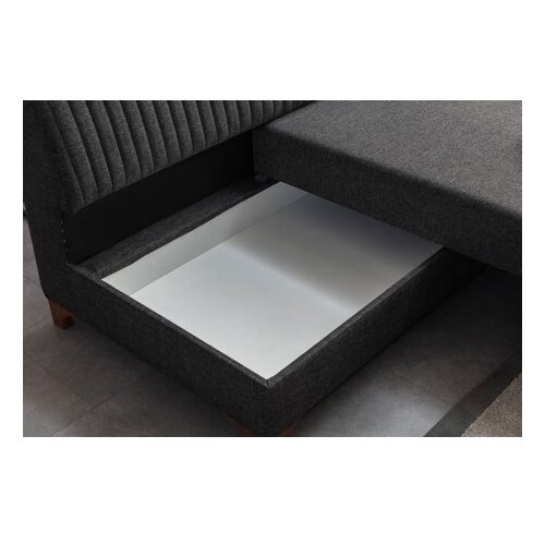 Atelier Del Sofa ugaona garnitura west left anthracite Slike