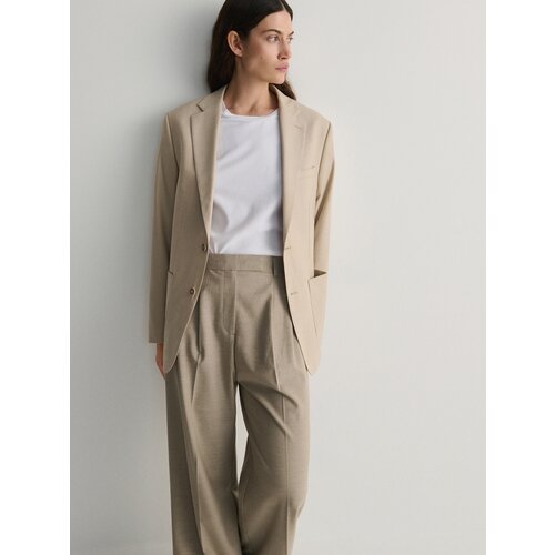 Reserved - LADIES` TROUSERS - bež Slike
