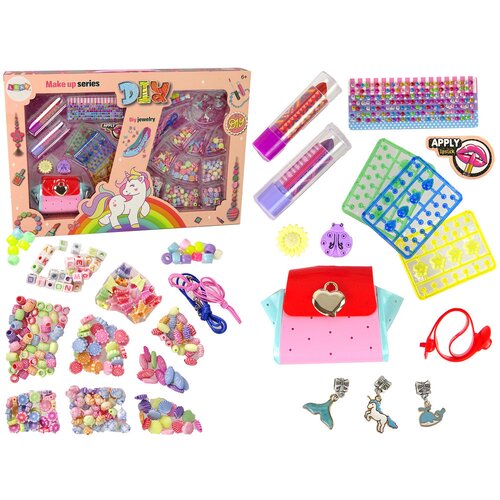 Colorful Makeup and Jewelry Set Slike