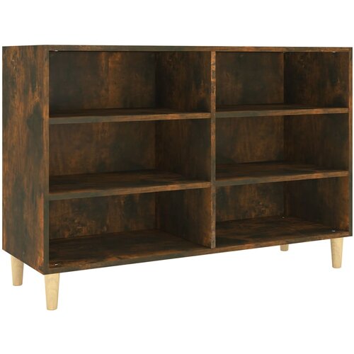 Maison Chic Komoda - Predalnik dimljeni hrast 103,5x35x70 cm inženirski les, (21718159) Slike