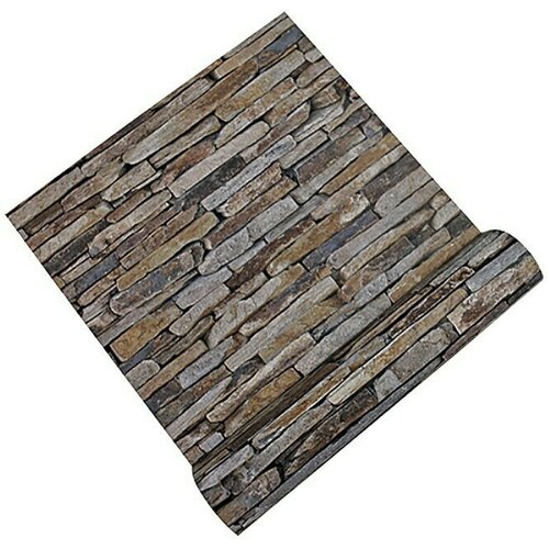 A.S. CREATION TAPETEN flis tapeta Wood-n-Stone (Bež-smeđa-siva, Izgled kamena, 10,05 x 0,53 m) Cijene