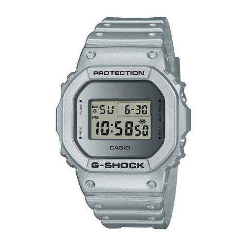 Casio Muški g shock sivi digitalni sportski ručni sat sa sivim silikonskim kaišem ( dw-5600ff-8er ) Slike
