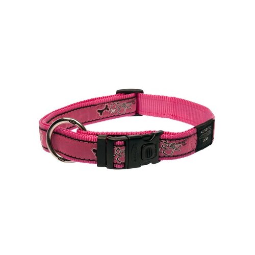 Rogz armed response ogrlica za pse, roze Slike