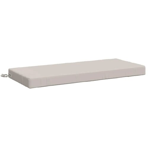  Jastučić za klupu SOEST 100% poliester Bijela 110 x 50 x 8 cm - Bijela 110 x 50 x 8 cm Melange Cijene