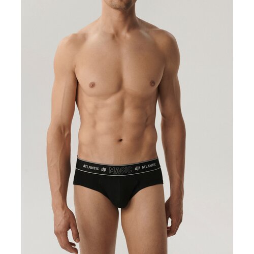 Atlantic Men&amp;#039;s briefs Magic Pocket - black Slike