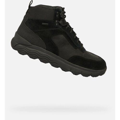 Geox Men&amp;#039;s Black Ankle Boots Spherica 4X4 B ABX - Men Slike