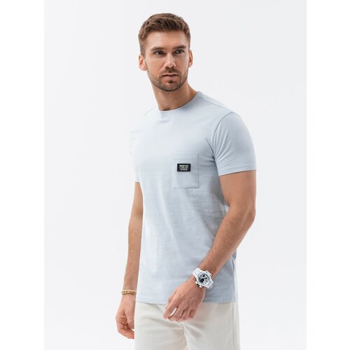 Ombre Men's cotton t-shirt with pocket Slike