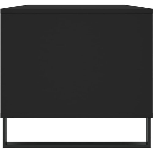  Stolić za kavu crni 90 x 49 x 45 cm od konstruiranog drva Slike