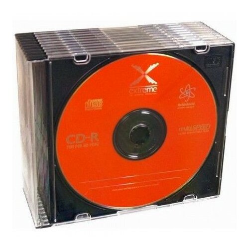 Extreme 2038 CD-R 700MB 52x Slim Case 10 kom Slike