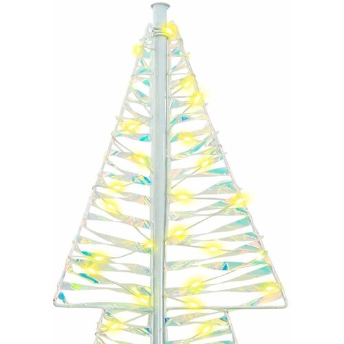  Božićno drvce s 240 LED svjetlima Topla bijela 180 cm PET Slike