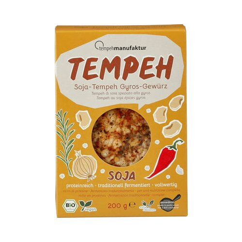 Tempehmanufaktur Tempeh Gyros začimba, bio Slike