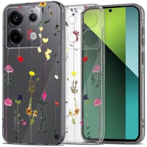Onasi clear case garden za xiaomi redmi note 13 pro plus 5G - prozoren Cene