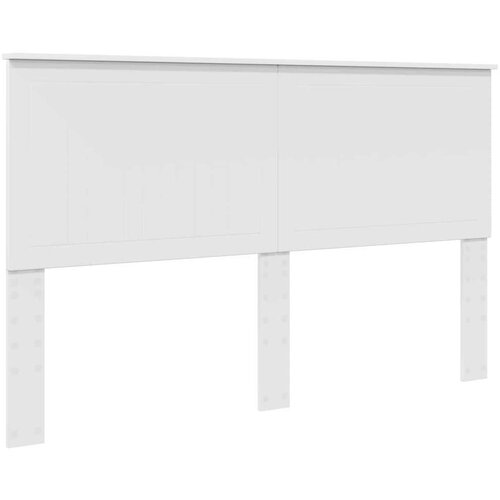  Okvir za krevet Bijelo 160 x 200 cm Inženjersko Drvo Slike