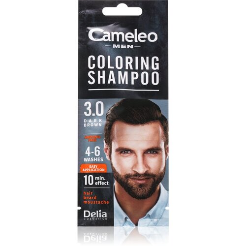 Delia Cosmetics Cameleo Coloring Shampoo šampon za toniranje za lase za moške 15 ml Cene