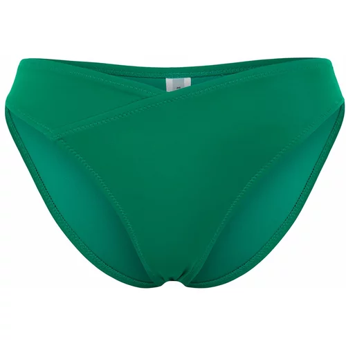 Trendyol Green V-Cut Bikini Bottoms