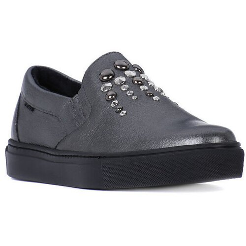 Frau Slips on GIOIA FERRO Siva Slike