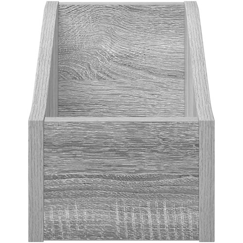  Kutija za LP ploče Siva Sonoma 18 x 32 x 18 cm Slike