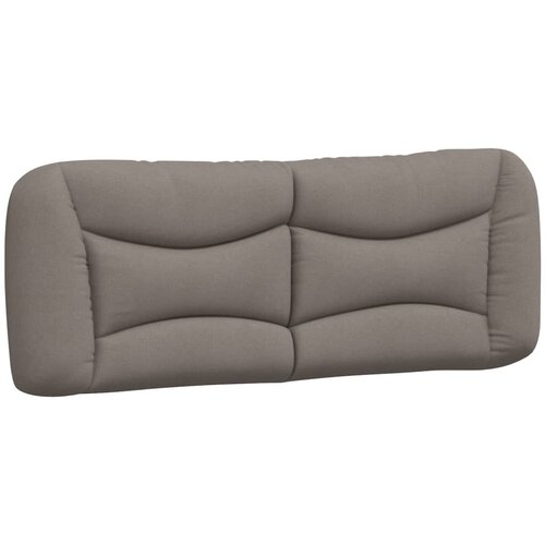 Maison Chic posteljno vzglavje - vzglavna omarica - vzglavna stranica taupe 140 cm blago, (21704101) Cene
