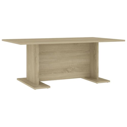 vidaXL Klubska mizica sonoma hrast 103,5x60x40 cm iverna plošča, (20624951) Cene