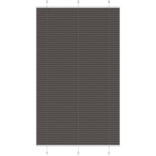  Plisirana roleta crna 120x200 cm &scaron;irina tkanine 119,4 cm Cijene