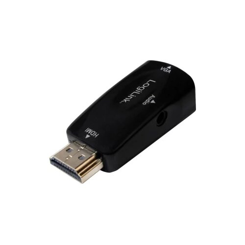 Logilink Adapter [1x Muški konektor HDMI - 1x Ženski konektor VGA] Crna Cijene