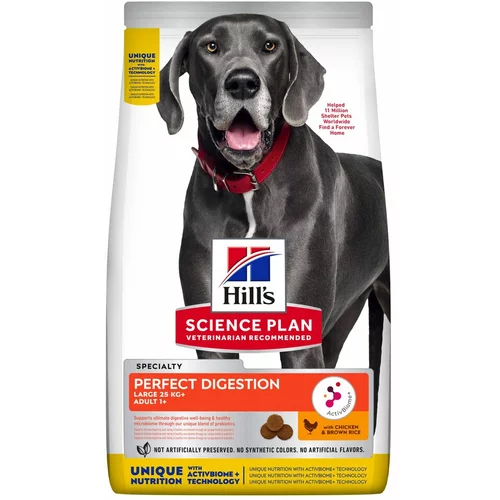 Hill’s Science Plan Adult Perfect Digestion Large Breed - 2 x 14 kg