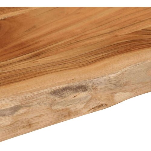 vidaXL Zidna polica 40x30x3,8 cm pravokutna bagremovo drvo živi rub Cijene