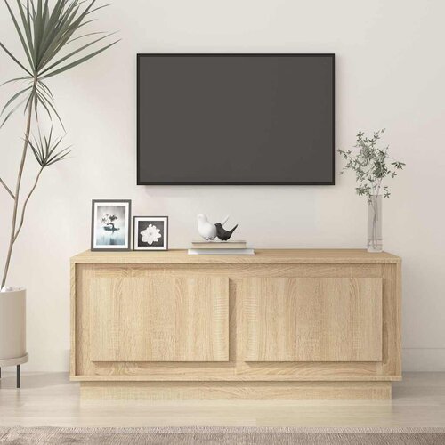  Stolić za kavu boja hrasta 102x50x44 cm konstruirano drvo Cijene
