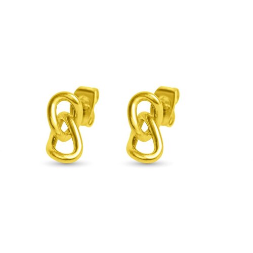 Vuch Lusha Gold Earrings Slike