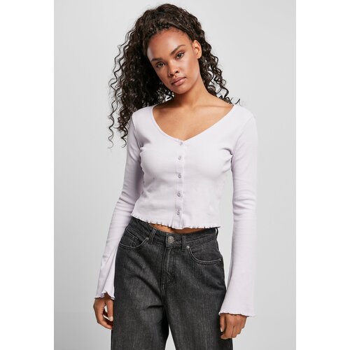 UC Ladies Women's sweater with cropped rib soft lilac Cene