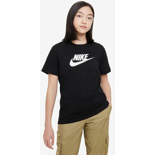 Nike majica za devojčice G NSW Tee Futura SS boy FD0928-010 Slike