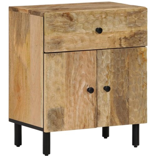  The Living Store Nočna omarica 50x33x60 cm trden mangov les - Nočna Omarica, (21453492) Cene