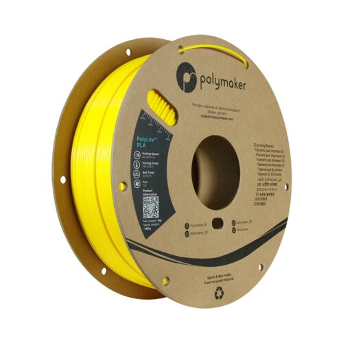  PolyLite Silk PLA Yellow Cene