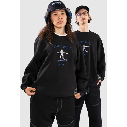adidas Skateboarding x Thrasher x AFA Argentina Gonz Pulover black Cene