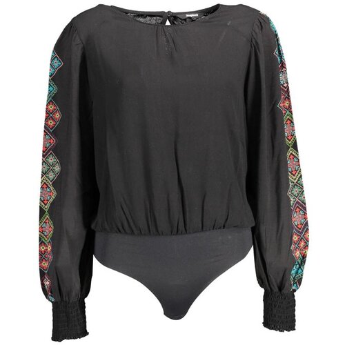 Desigual Ženski Crni Body s Dugim Rukavima Cene