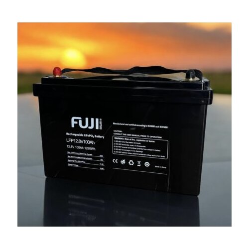 Fuji SOLAR litij-ionska baterija LFP-12,8V-100Ah-NEATA Slike