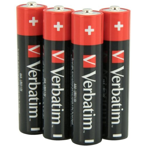Verbatim baterije LR03 HR6-49500 Alkalne AAA 1,5V (4 kos) Cene