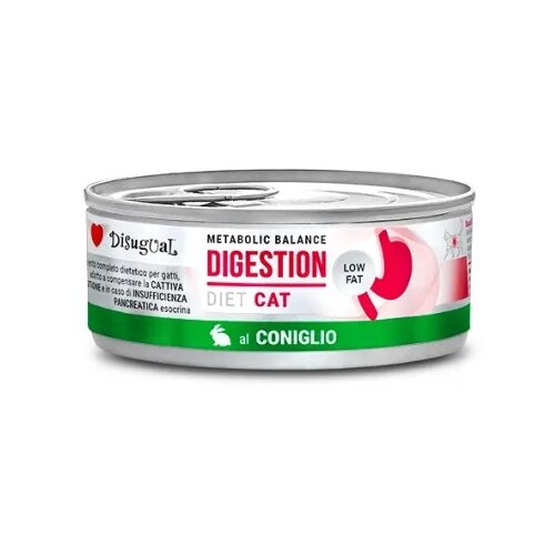 Disugual Disigual veterinarska dijeta za mačke konzerva Digestion Low fat - Rabbit 85g Cene